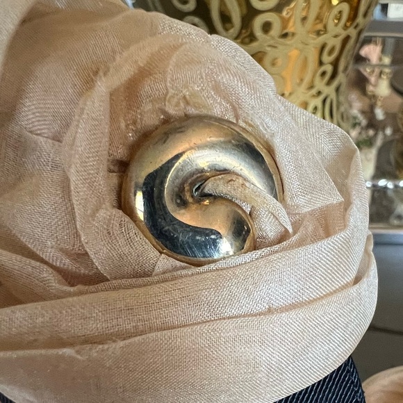 O Jour   Cream and Black Peep Toe Heels Size 37 - Picture 9 of 11